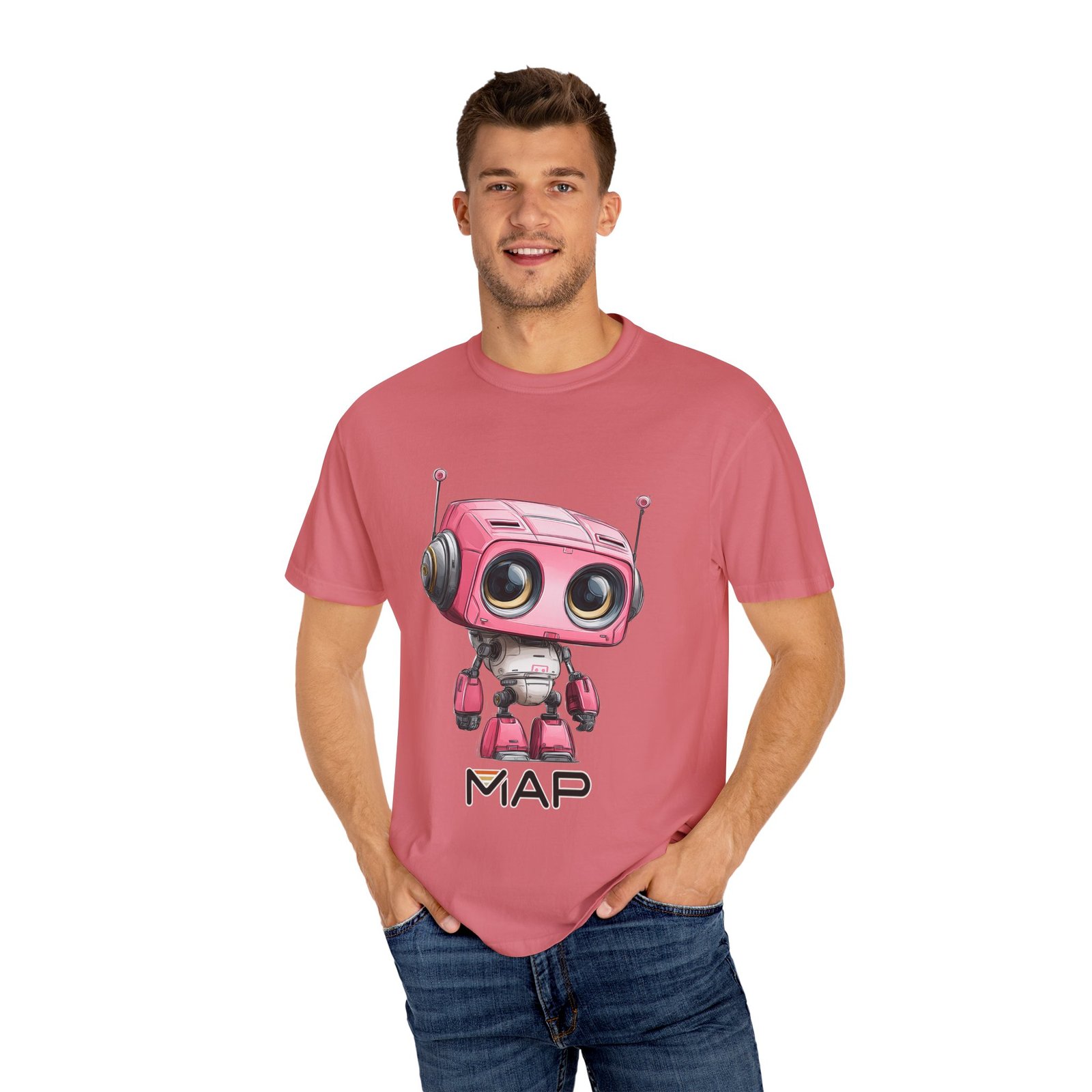 Whimsical Robot T-shirt - Fun Graphic Tee for Kids and Adults, Gift for Tech Lovers, Birthdays, Casual Wear, Unique Design - Image 60