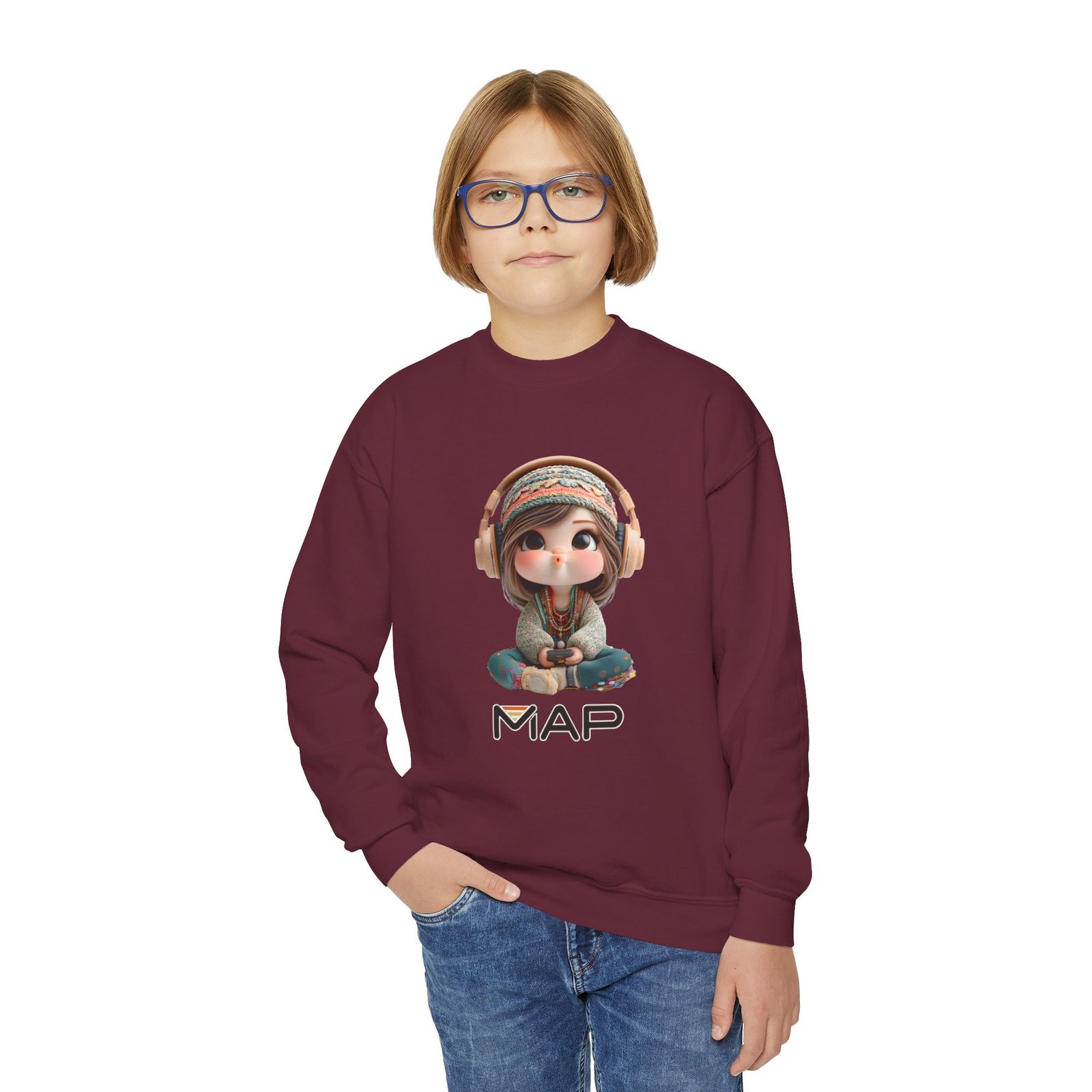 Youth Crewneck Sweatshirt - Image 11