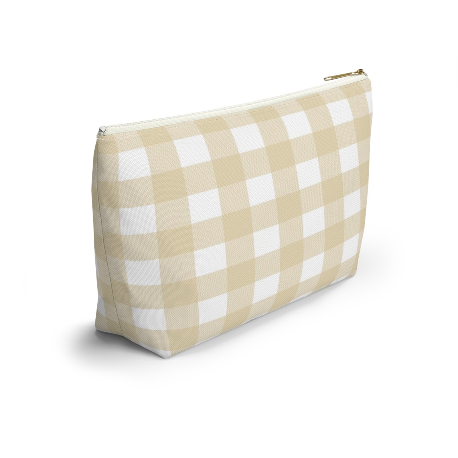 Chic Gingham Accessory Pouch, Stylish Makeup Bag, Travel Organizer, Gift for Her, Handbag Essentials - Image 8