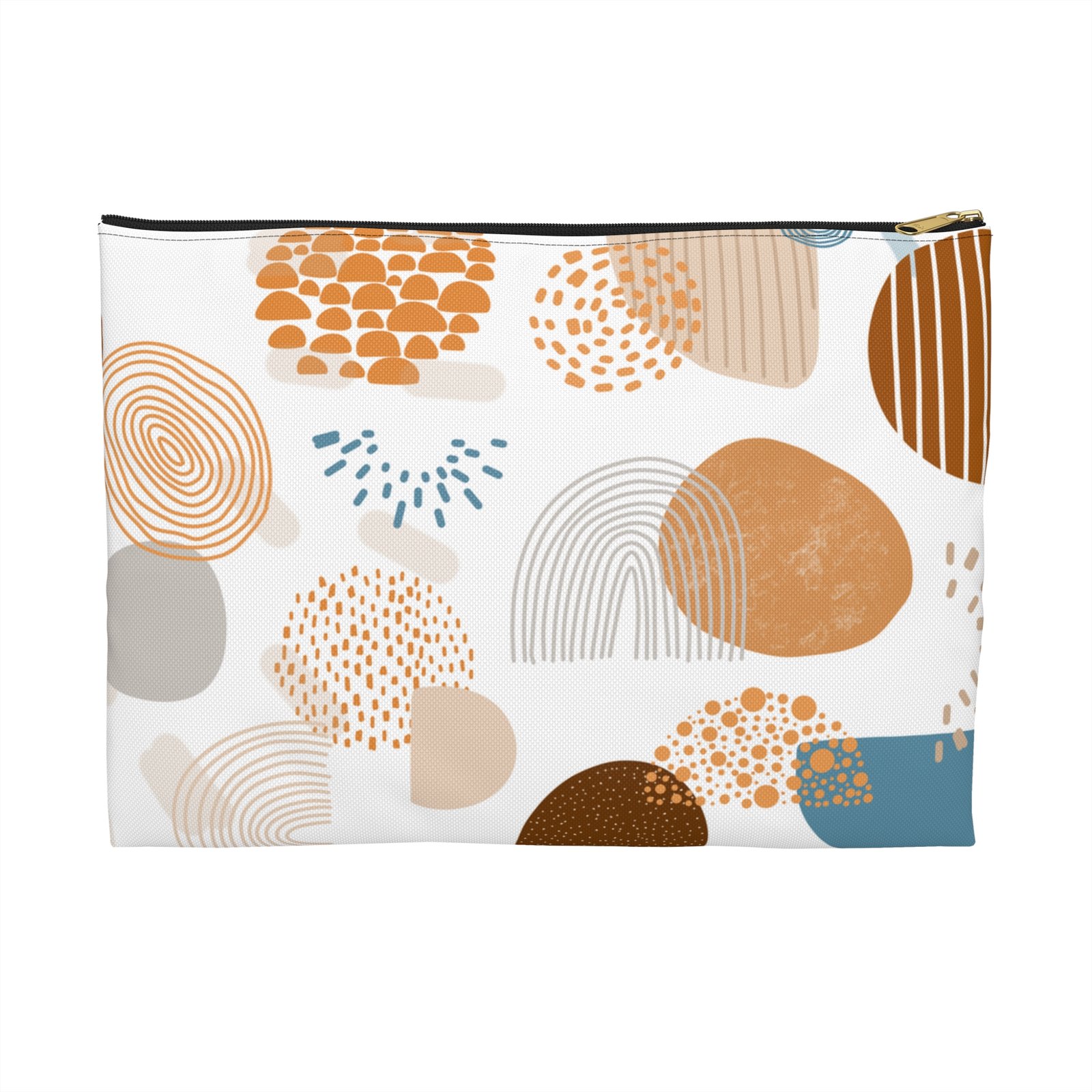 Stylish Accessory Pouch - Versatile Makeup Bag, Travel Organizer, Gift for Her, Artistic Clutch, Eco-Friendly Storage