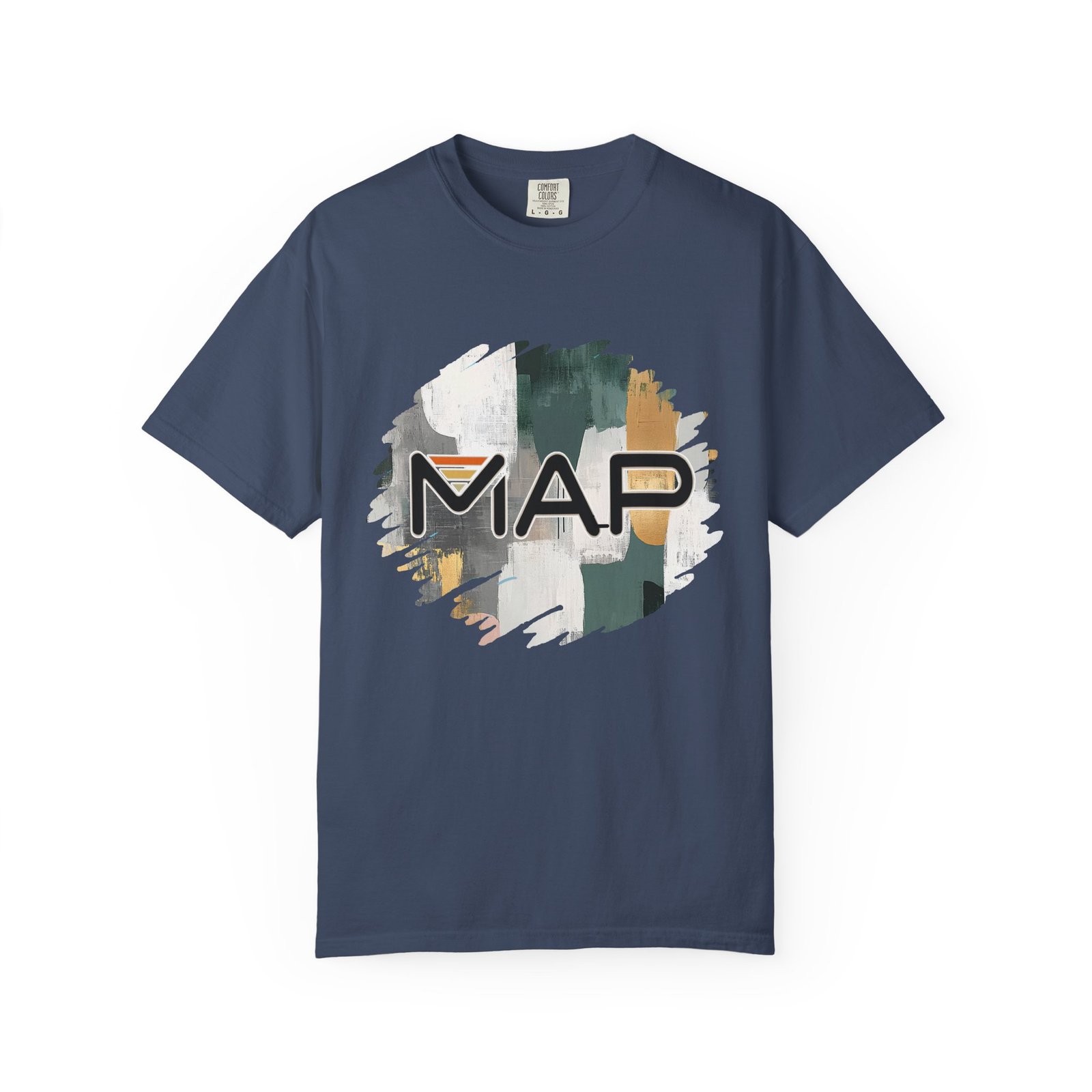 Map-Inspired Unisex Garment-Dyed T-Shirt for Travel Lovers, Casual Wear, Gifts, Outdoor Adventures, Wanderlust Fashion - Image 33