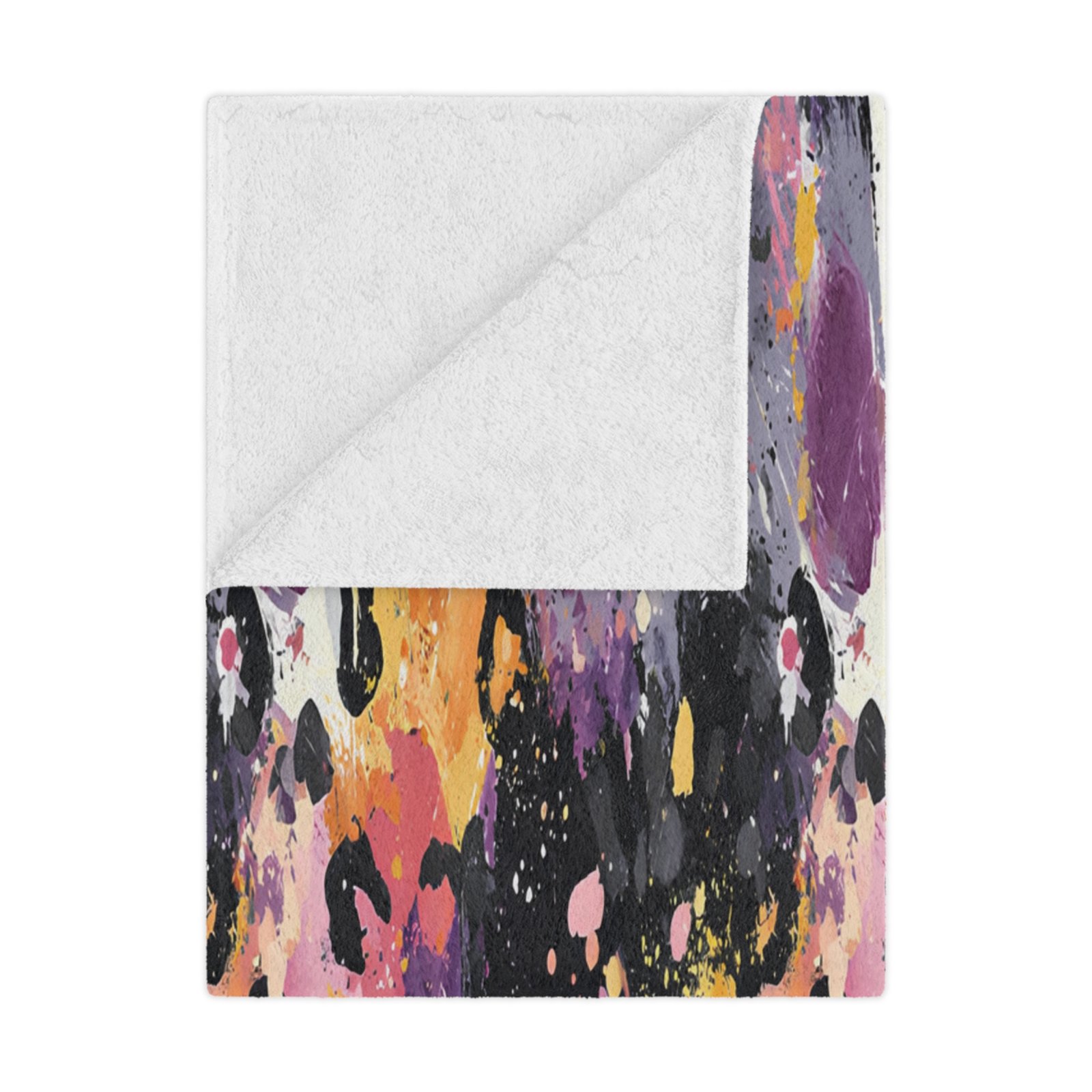 Vibrant Animal Print Minky Blanket | Cozy Throw for Home Décor, Baby Shower Gift, Kids' Room, Nursery Blanket - Image 3