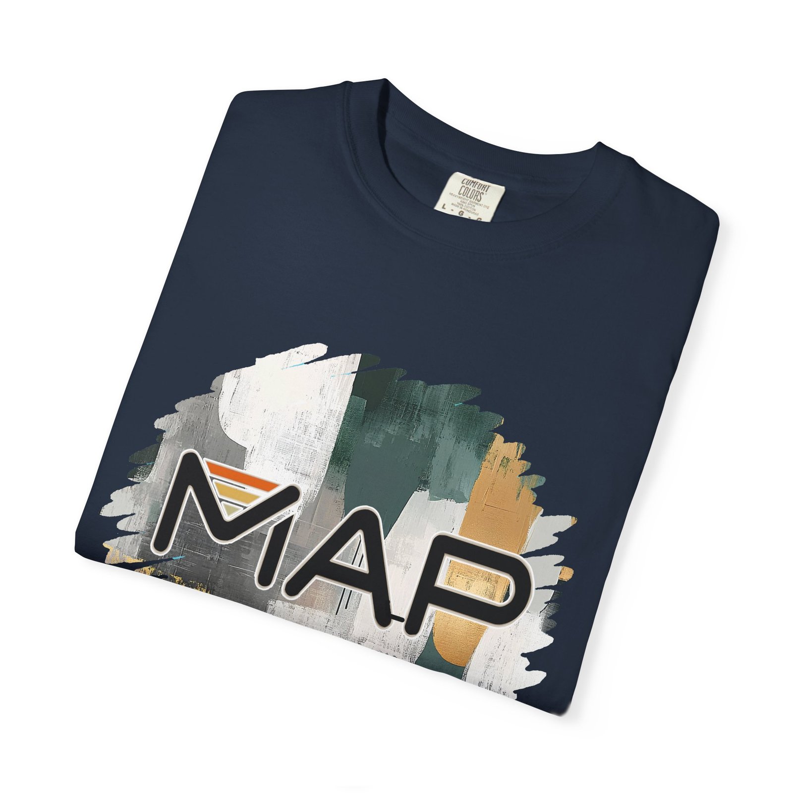 Map-Inspired Unisex Garment-Dyed T-Shirt for Travel Lovers, Casual Wear, Gifts, Outdoor Adventures, Wanderlust Fashion - Image 55