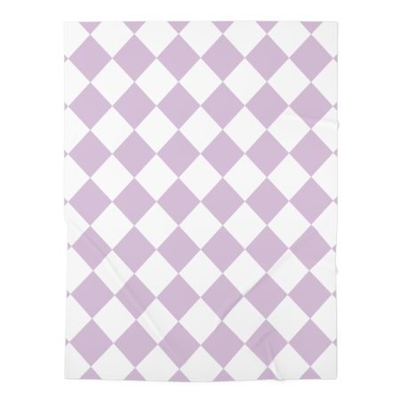 Lavender Diamond Baby Swaddle Blanket, Infant Blanket, Newborn Gift, Nursery Decor, Baby Shower Present, Soft Baby Wrap
