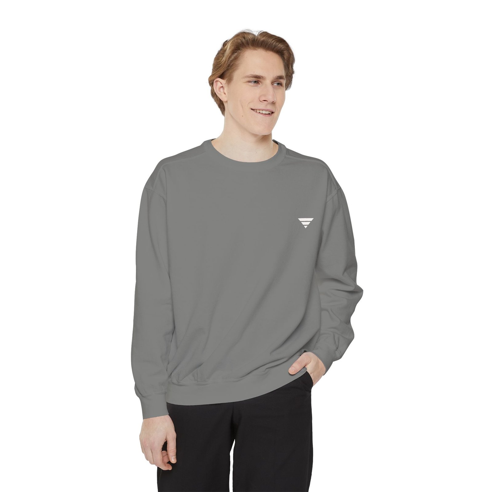 Unisex Garment-Dyed Sweatshirt - Image 7