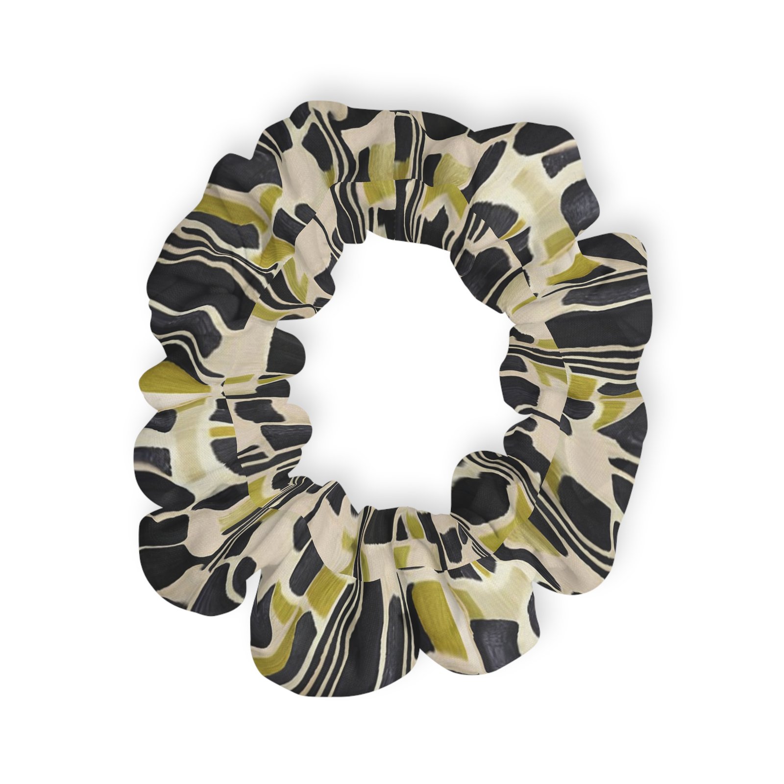 Chic Scrunchie | Trendy Hair Accessory, Fashionable Hair Tie, Boho Style Scrunchie, Everyday Wear, Gift for Her - Image 2