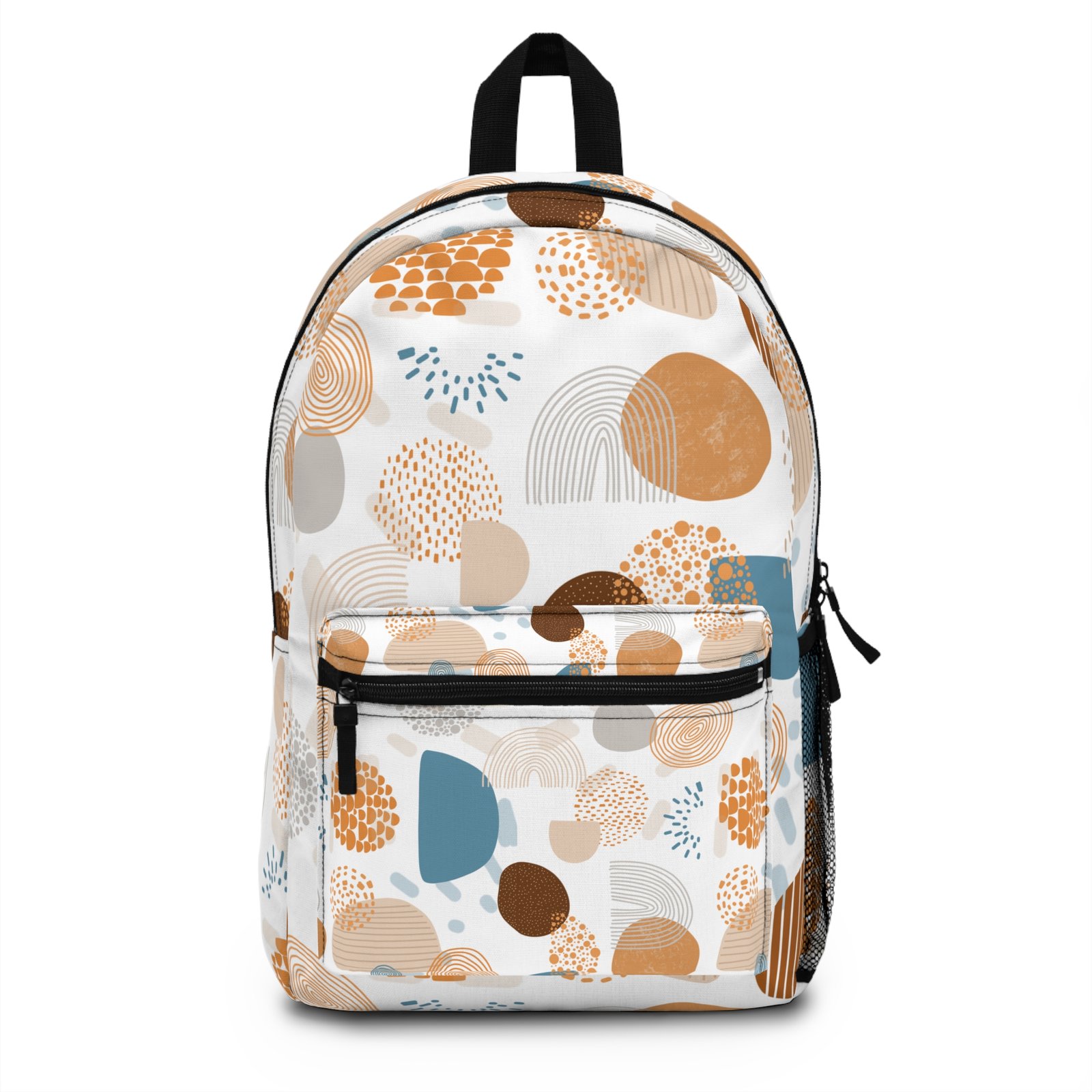 Stylish Abstract Pattern Backpack, Modern School Bag, Trendy Travel Backpack, Casual Daypack, Unique Gift for Students