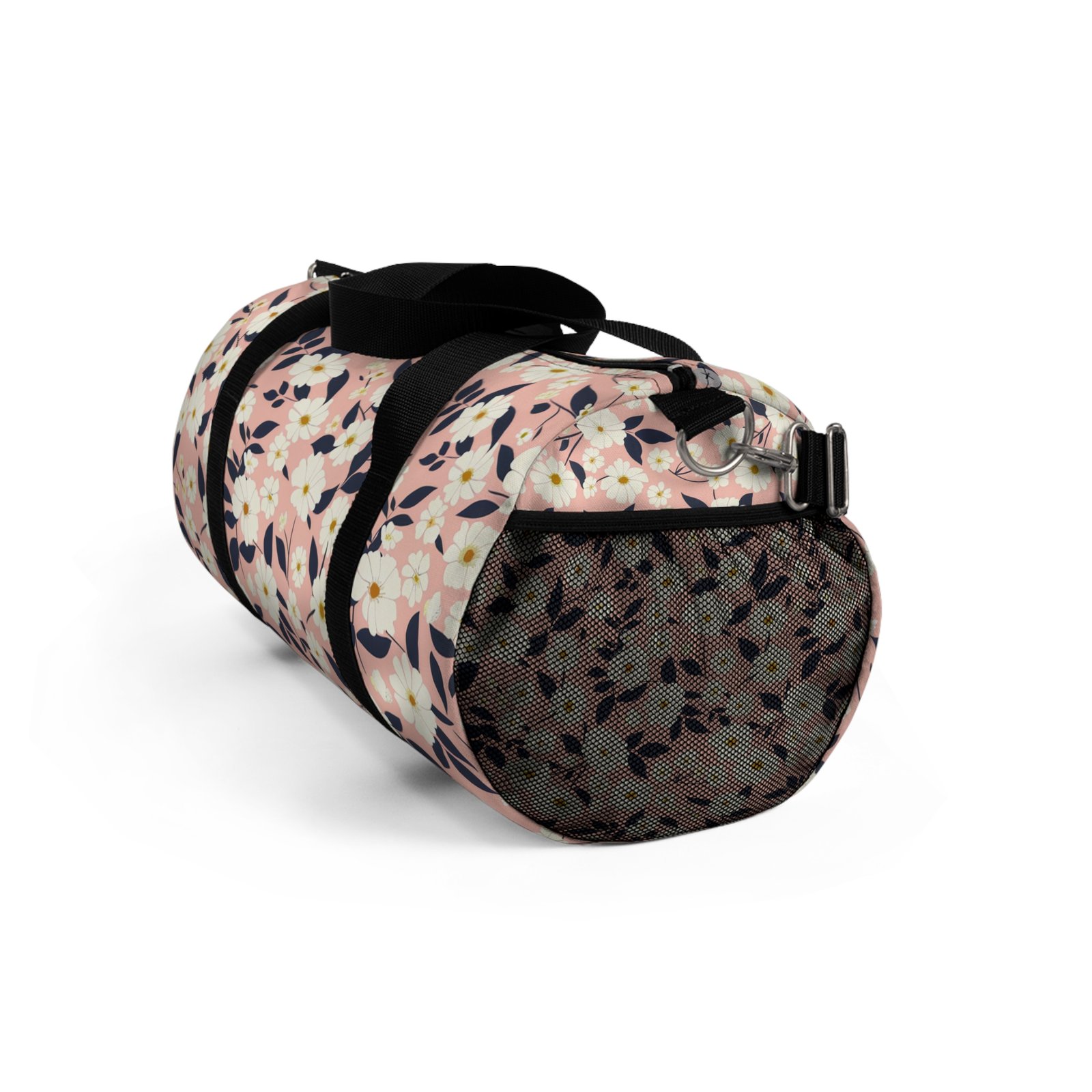 Floral Print Duffel Bag | Gym, Travel, Weekend Getaway, Overnight Bag, Sporty Style - Image 8