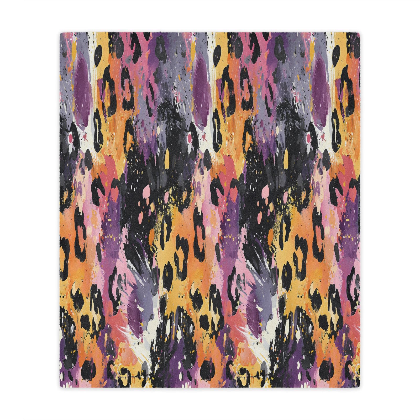 Vibrant Animal Print Minky Blanket | Cozy Throw for Home Décor, Baby Shower Gift, Kids' Room, Nursery Blanket - Image 5