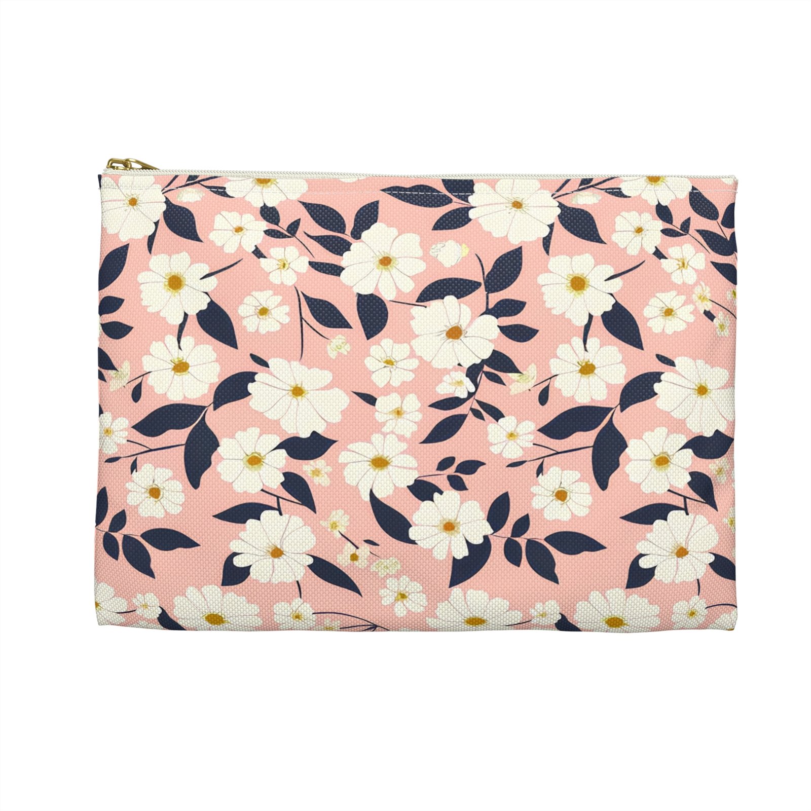 Floral Accessory Pouch, Cute Makeup Bag, Stylish Organizer, Floral Design Gift, Everyday Carryall, Gift for Her, Travel Essentials - Image 14