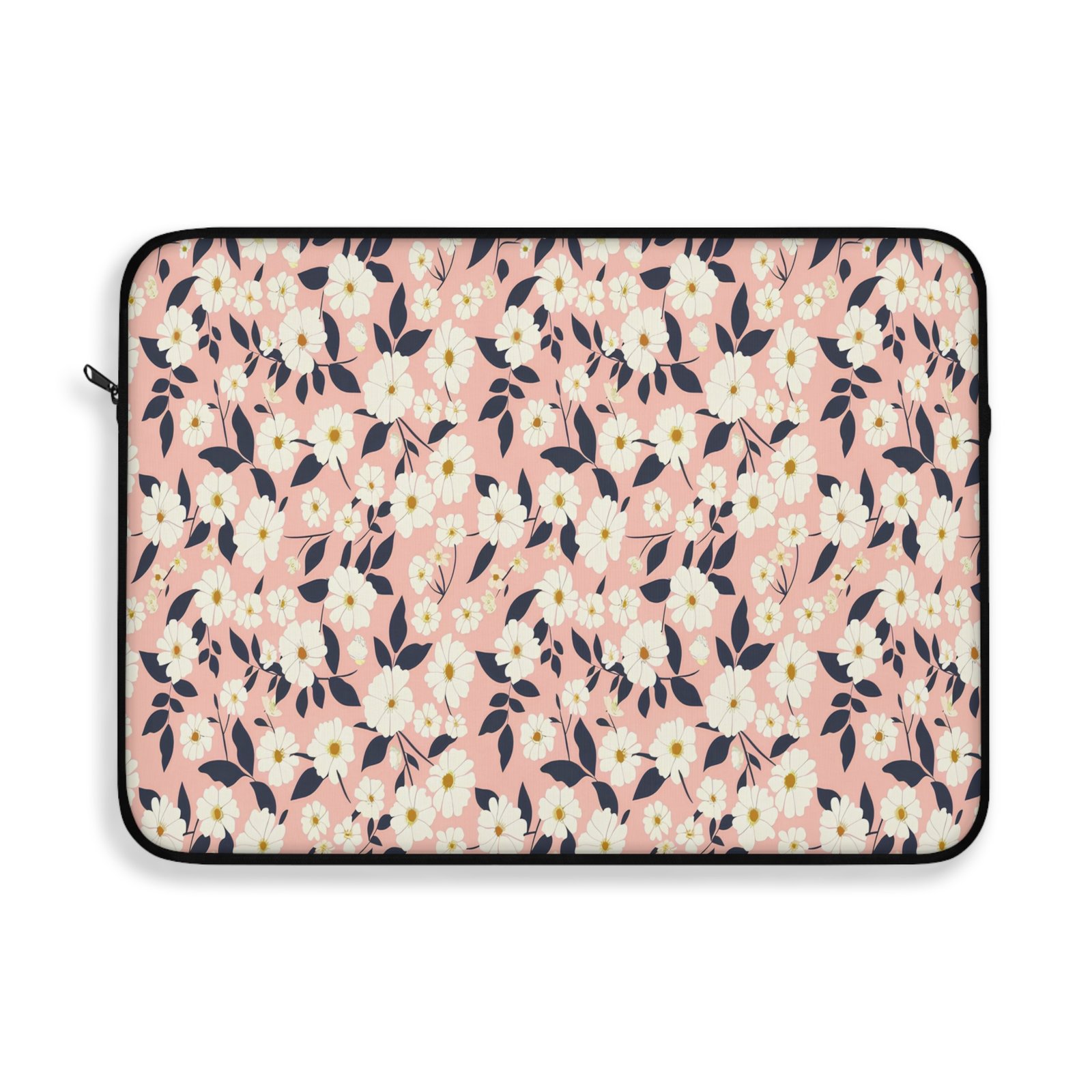 Floral Laptop Sleeve - Stylish Tech Case, Perfect for Students, Graduates, Work, Birthdays, Gifts, Floral Print - Image 7