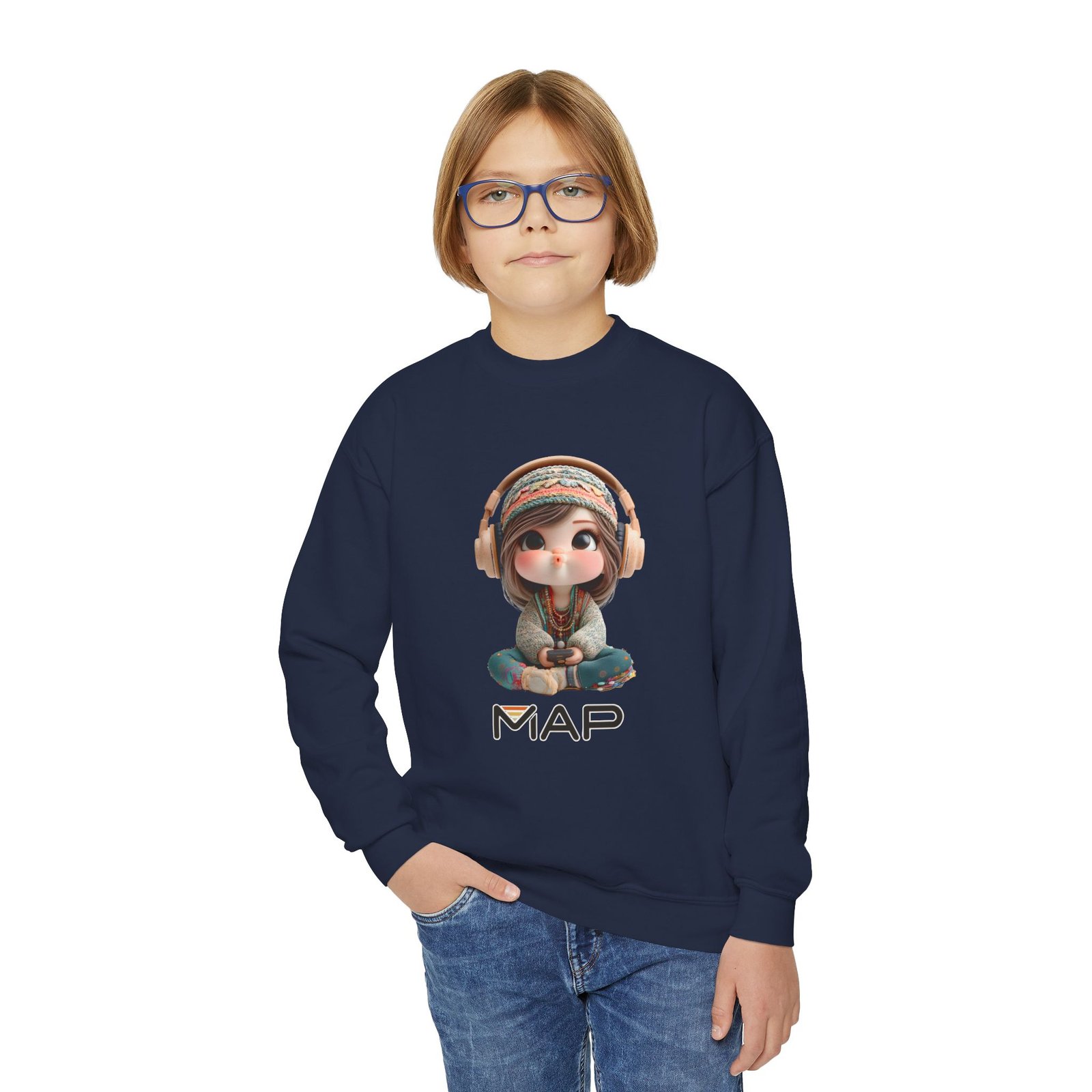 Youth Crewneck Sweatshirt - Image 27