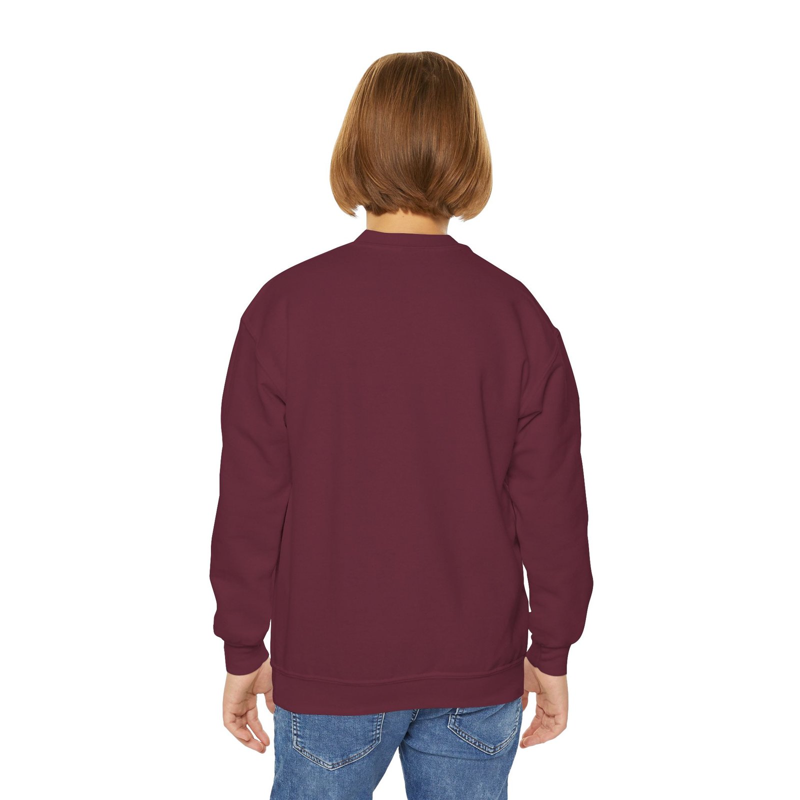 Stylish Youth Crewneck Sweatshirt with Abstract Map Design, Cozy Pullover for Teens and Kids, Perfect Gift for Holidays and Everyday Wear - Image 16