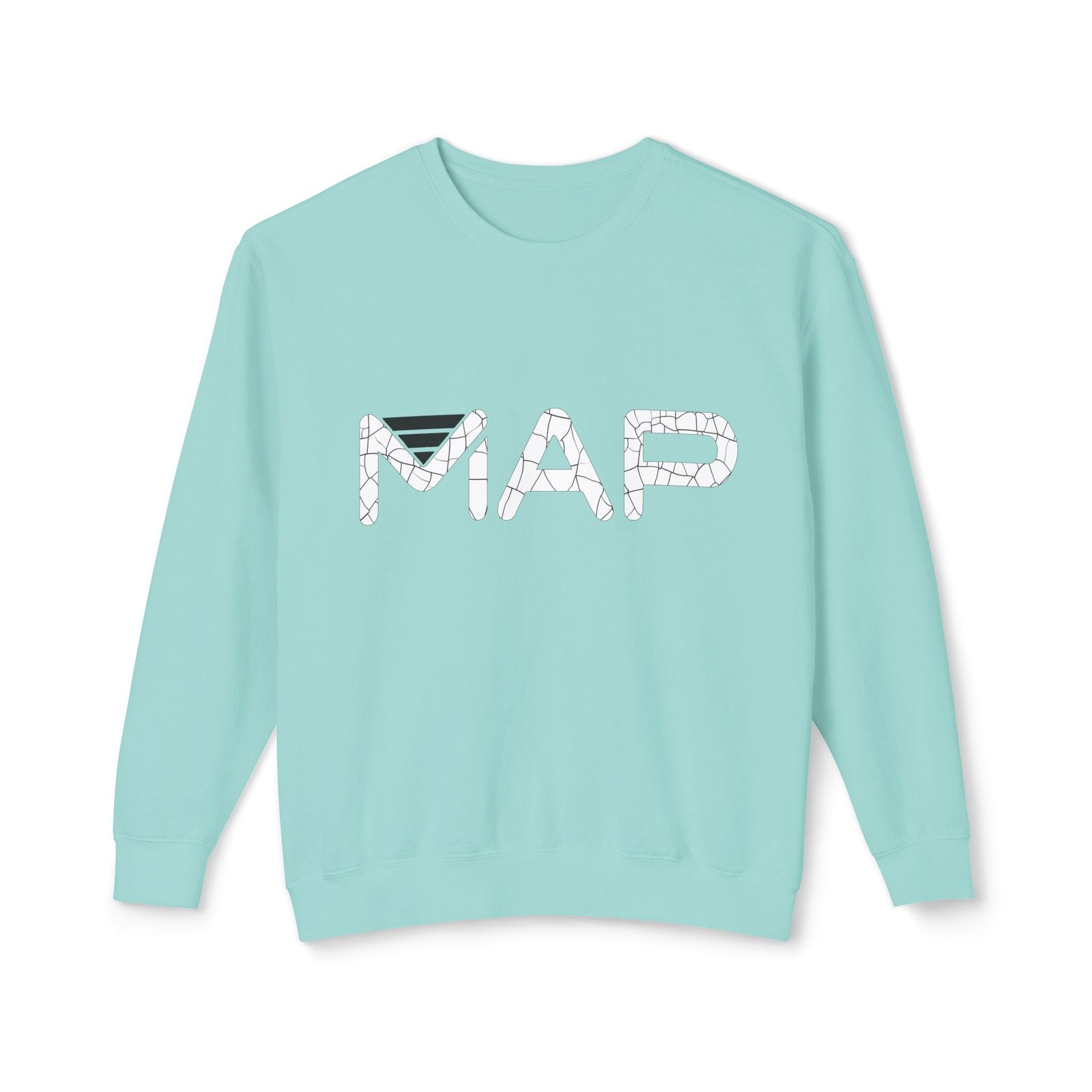 Stylish Map Sweatshirt, Cozy Fashion Apparel, Perfect Gift for Travelers, Lightweight Crewneck, Casual Everyday Wear - Image 25