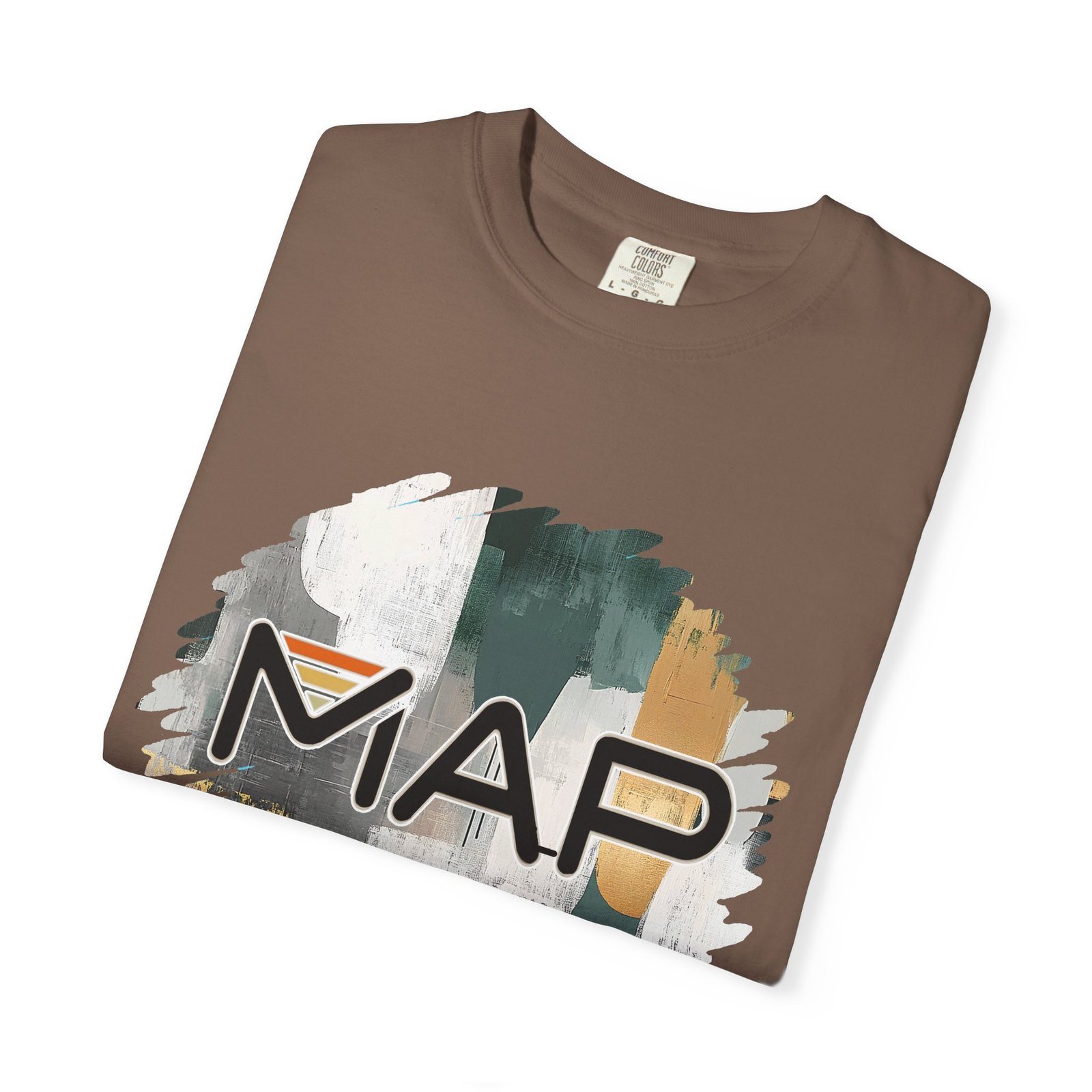 Map-Inspired Unisex Garment-Dyed T-Shirt for Travel Lovers, Casual Wear, Gifts, Outdoor Adventures, Wanderlust Fashion - Image 11
