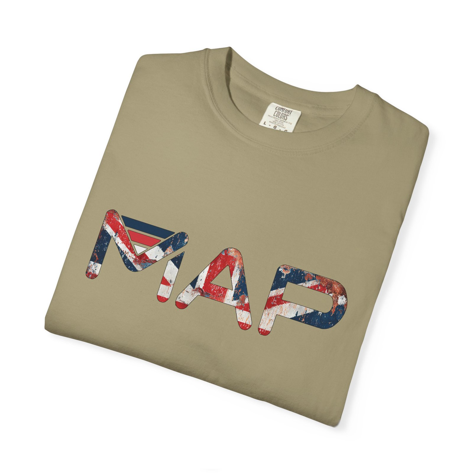 Map Graphic Unisex Garment-Dyed T-Shirt, Travel Tee, Casual Wear, Adventure T-Shirt, Gift for Travelers, Summer Wardrobe - Image 23