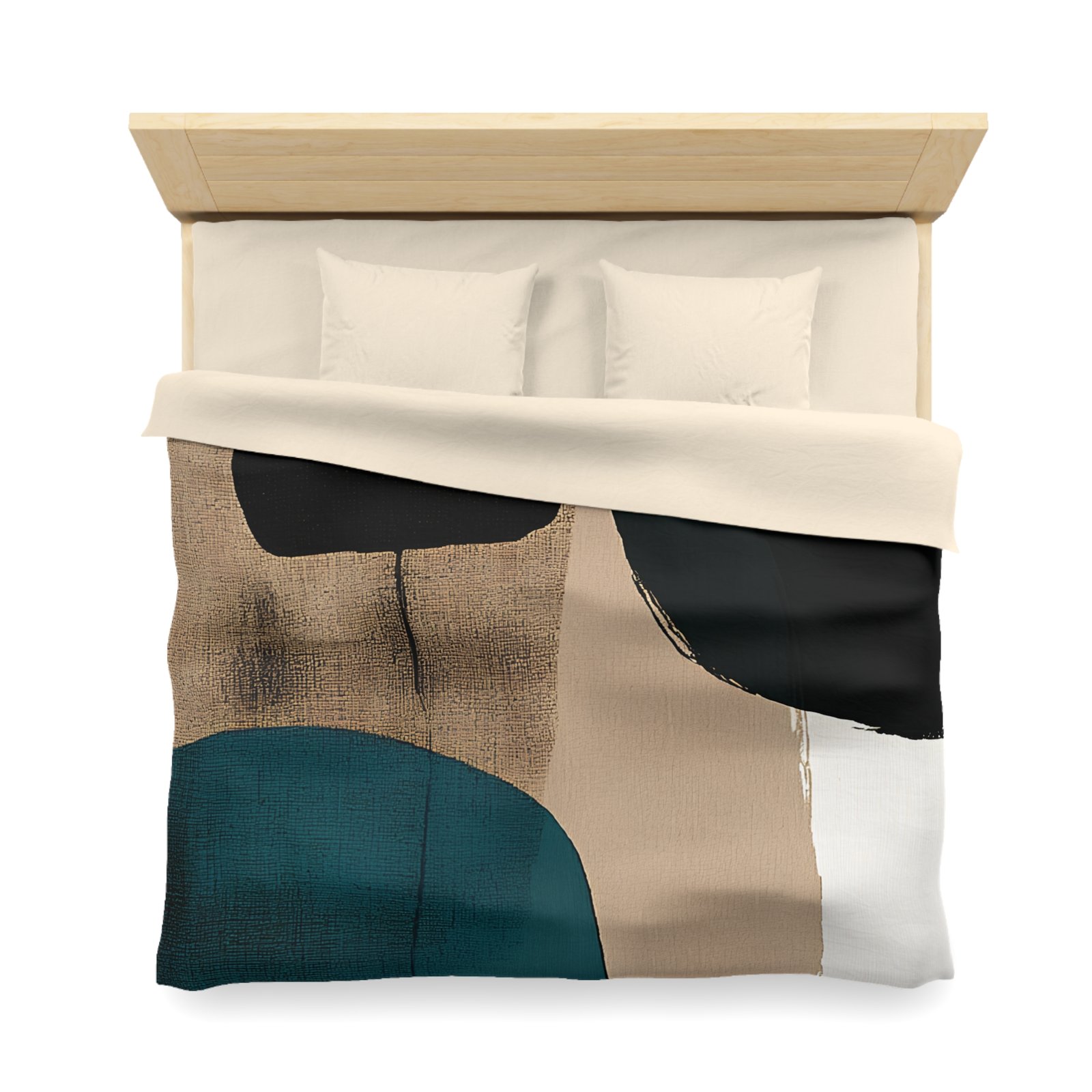 Abstract Art Microfiber Duvet Cover | Modern Home Decor, Cozy Bedding, Bedroom Makeover, Stylish Gift, Minimalist Comfort - Image 14