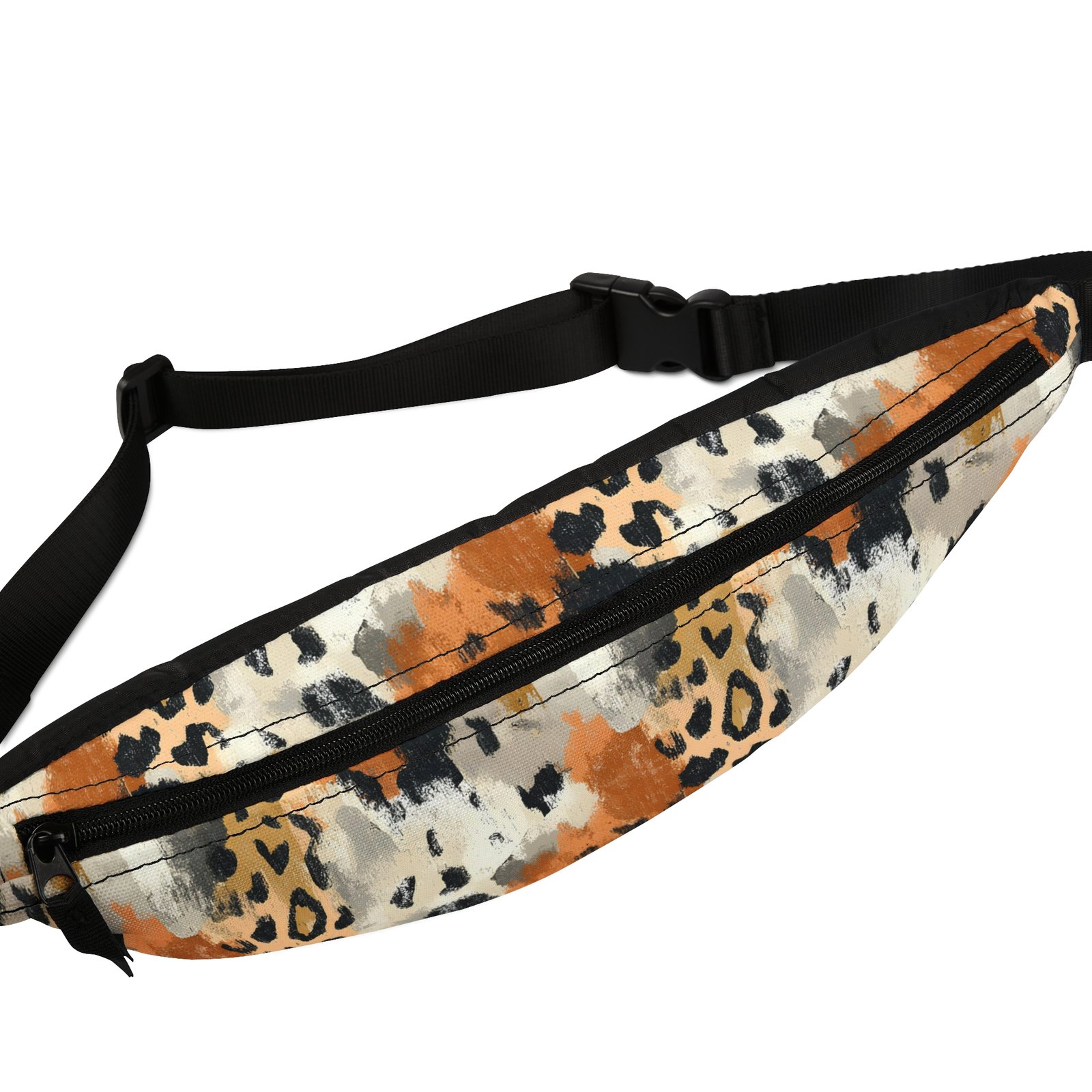 Chic Leopard Print Fanny Pack - Stylish Crossbody Bag for Festivals, Travel, Hiking, and Daily Use, Hands-Free Convenience, Gifts - Image 2