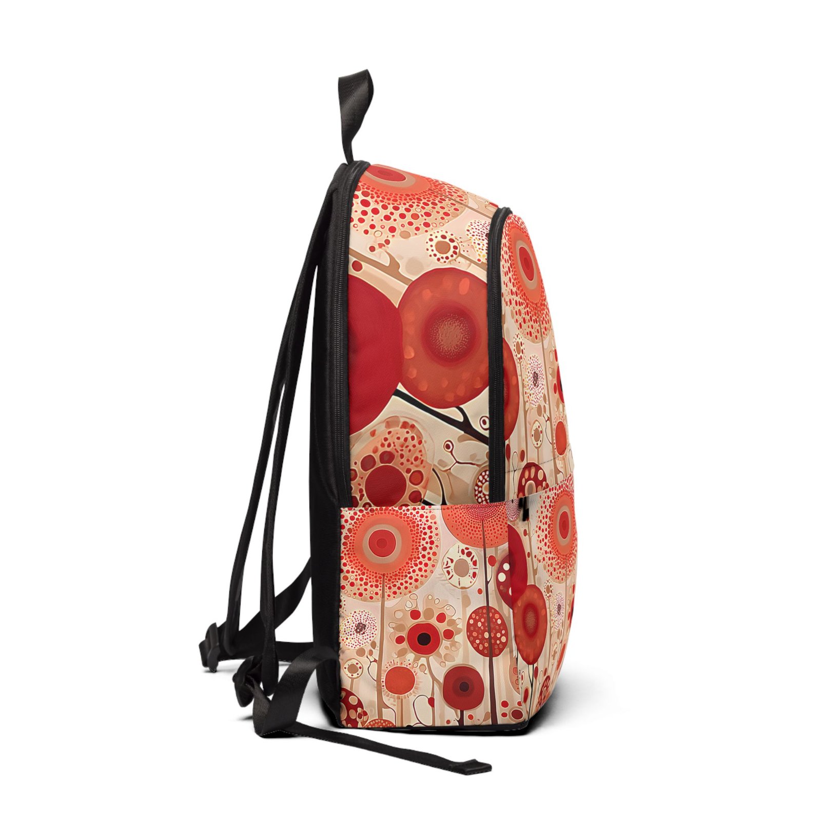 Bohemian Floral Backpack, Trendy Backpack, Fabric Backpack, School Bag, Travel Backpack, Gift for Her - Image 2