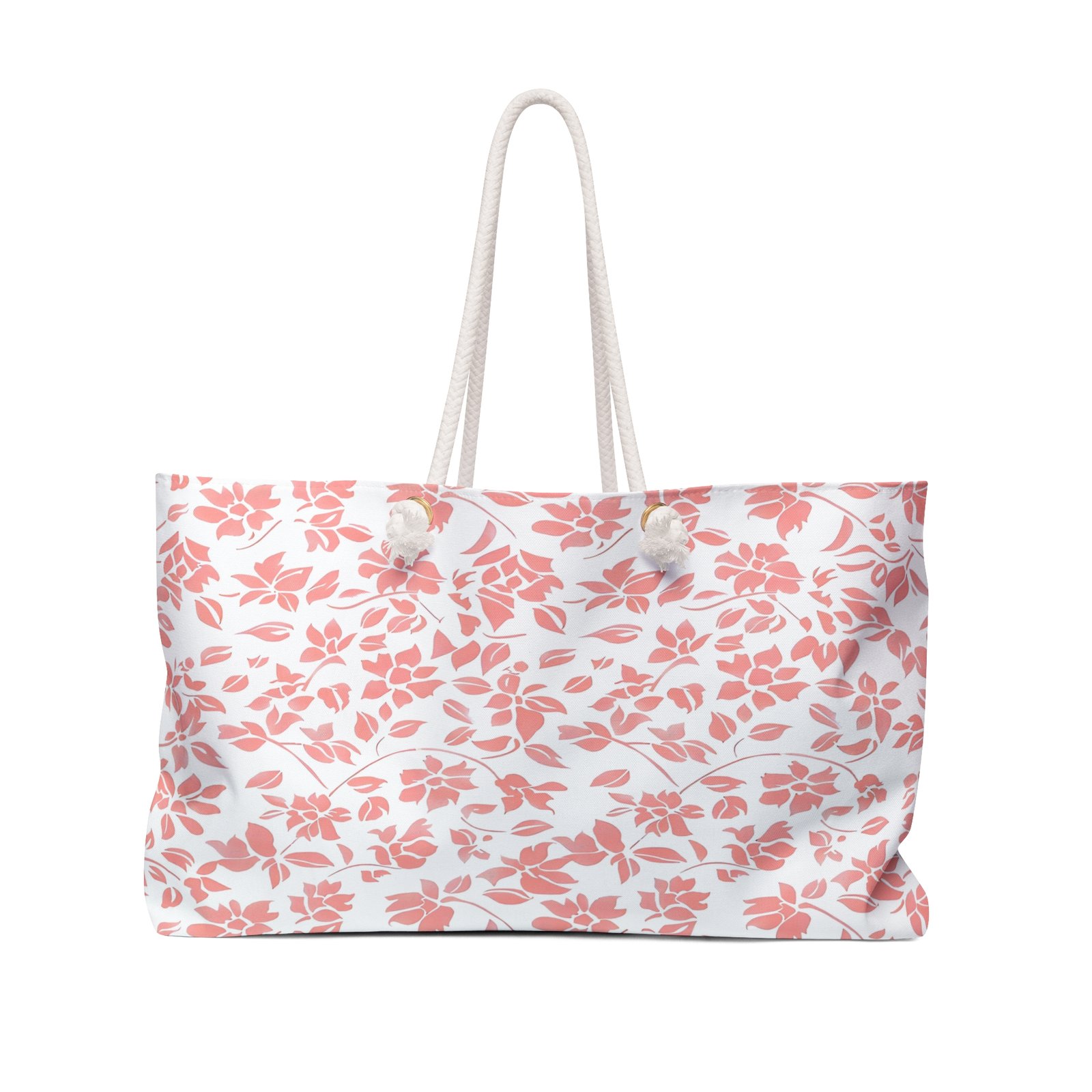 Floral Weekender Bag, Travel Tote, Beach Bag, Spa Day Essential, Weekend Getaway Accessory