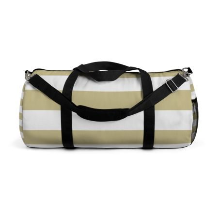 Stylish Striped Travel Duffel Bag | Gym Bag, Weekend Bag, Sport Bag, Travel Tote, Personalized Gift