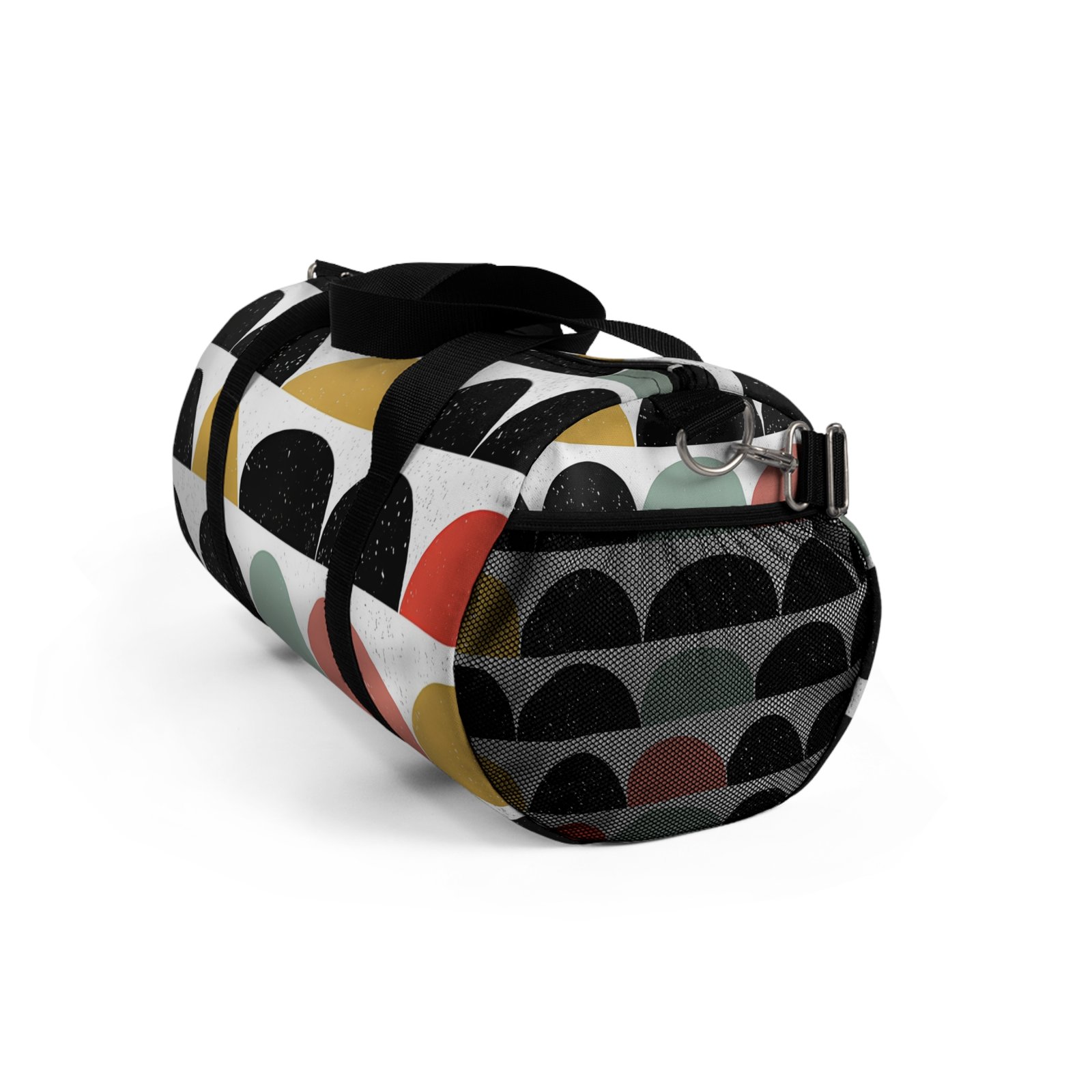 Trendy Patterned Duffel Bag | Gym Travel Bag, Weekend Getaway Bag, Stylish Overnight Bag, Sporty Luggage, Gift for Adventurers - Image 4