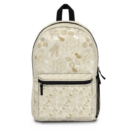 Stylish Floral Backpack, Trendy Daypack for School, Gift for Students, Travel Companion, Lightweight Tote for Any Occasion