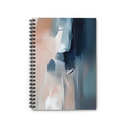 Artistic Spiral Notebook, Aesthetic Journal, Motivational Gift, Creative Planner, Unique Stationery, Elegant Writing Companion