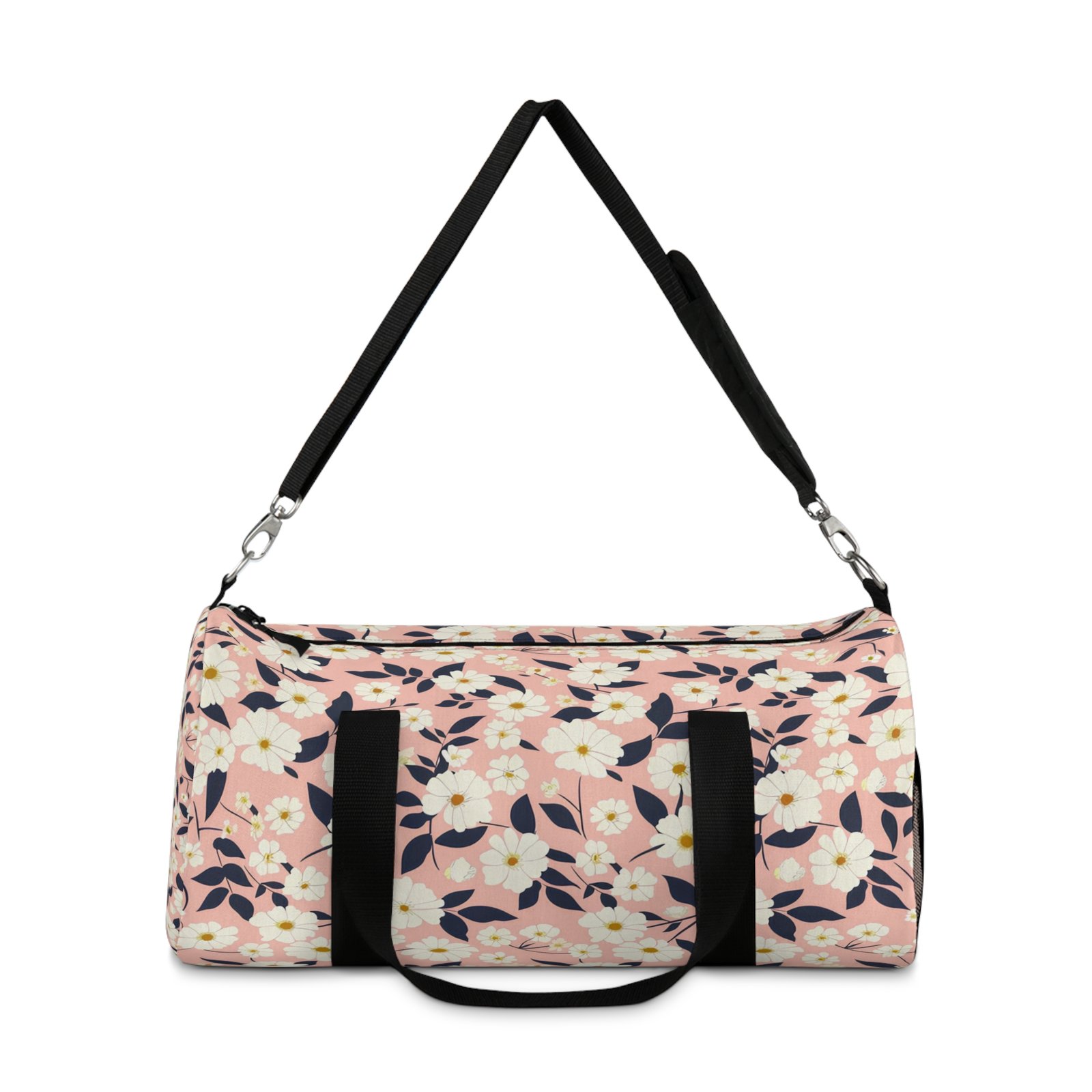 Floral Print Duffel Bag | Gym, Travel, Weekend Getaway, Overnight Bag, Sporty Style - Image 6