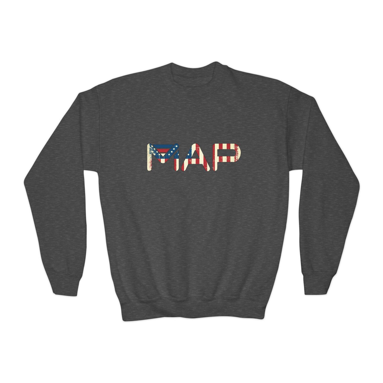 Patriotic Youth Crewneck Sweatshirt, Comfortable Sweatshirt for Kids, Summer BBQ, Memorial Day, Fourth of July, Gift for Teens - Image 21