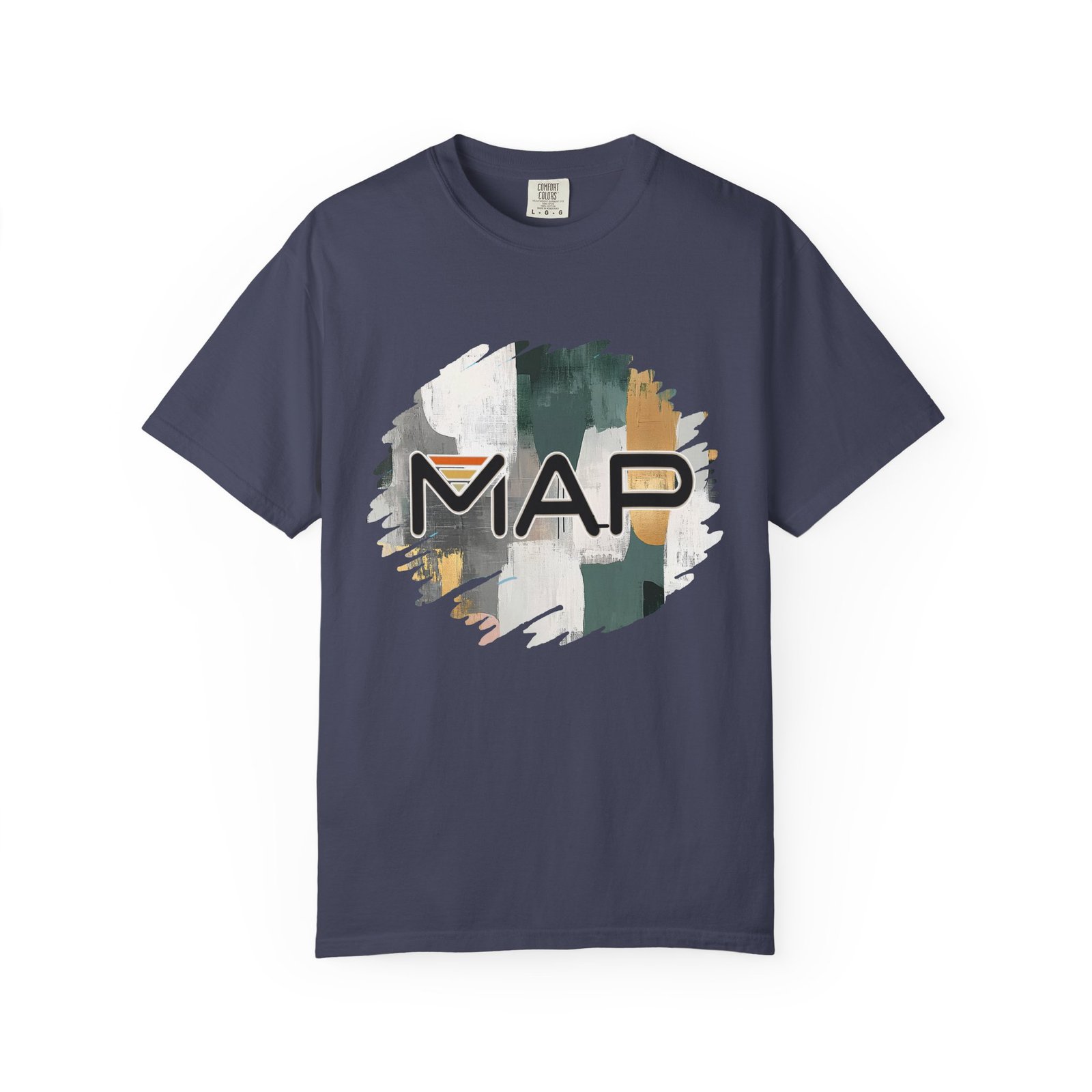 Map-Inspired Unisex Garment-Dyed T-Shirt for Travel Lovers, Casual Wear, Gifts, Outdoor Adventures, Wanderlust Fashion - Image 37