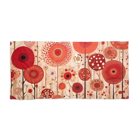 Vibrant Floral Beach Towel, Boho Towel, Summer Essentials, Poolside Relaxation, Gift for Beach Lovers, Outdoor Adventure
