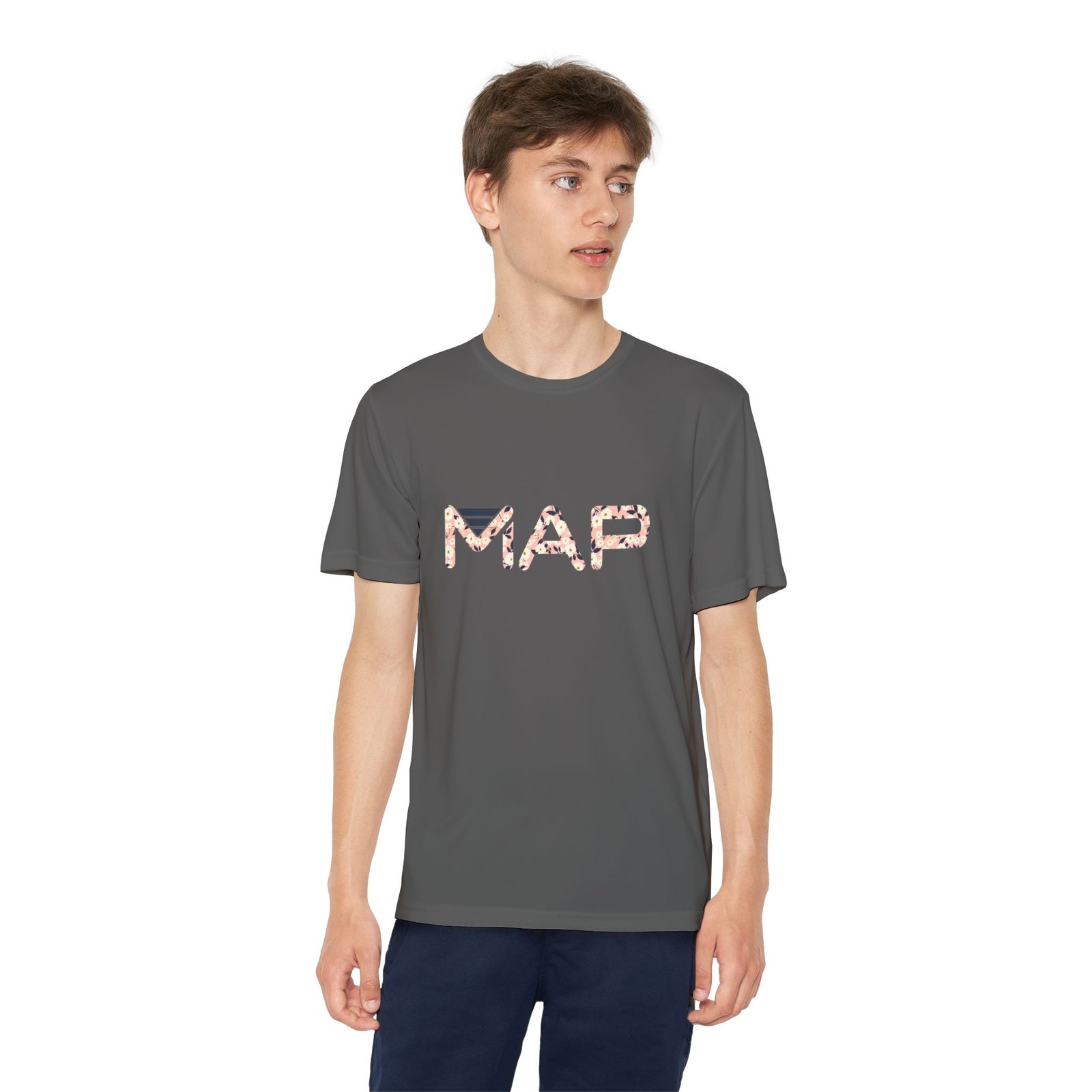 Youth Competitor Tee - MAP Design, Athletic Youth Shirt, Trendy Kids T-Shirt, Sportswear for Active Kids, Gift for Young Athletes - Image 15