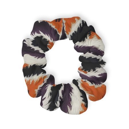Stylish Tie-Dye Scrunchie | Boho Hair Accessory for Festivals, Casual Days, Gifts, Retro Vibe, Fall Fashion