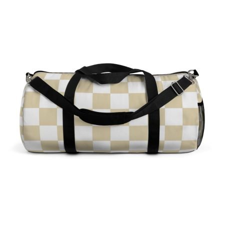 Chic Checkerboard Duffel Bag for Travel, Gym, Weekend Getaways, Stylish Storage, Perfect Gift