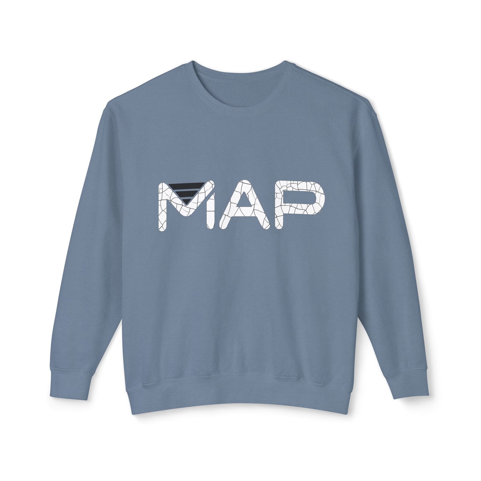Stylish Map Sweatshirt, Cozy Fashion Apparel, Perfect Gift for Travelers, Lightweight Crewneck, Casual Everyday Wear - Image 33