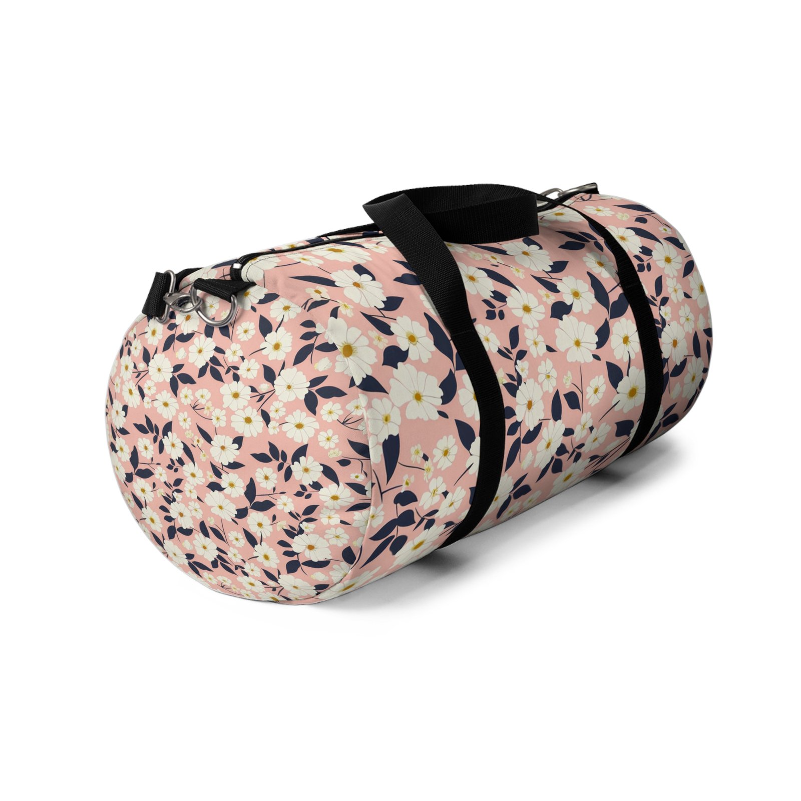 Floral Print Duffel Bag | Gym, Travel, Weekend Getaway, Overnight Bag, Sporty Style - Image 3