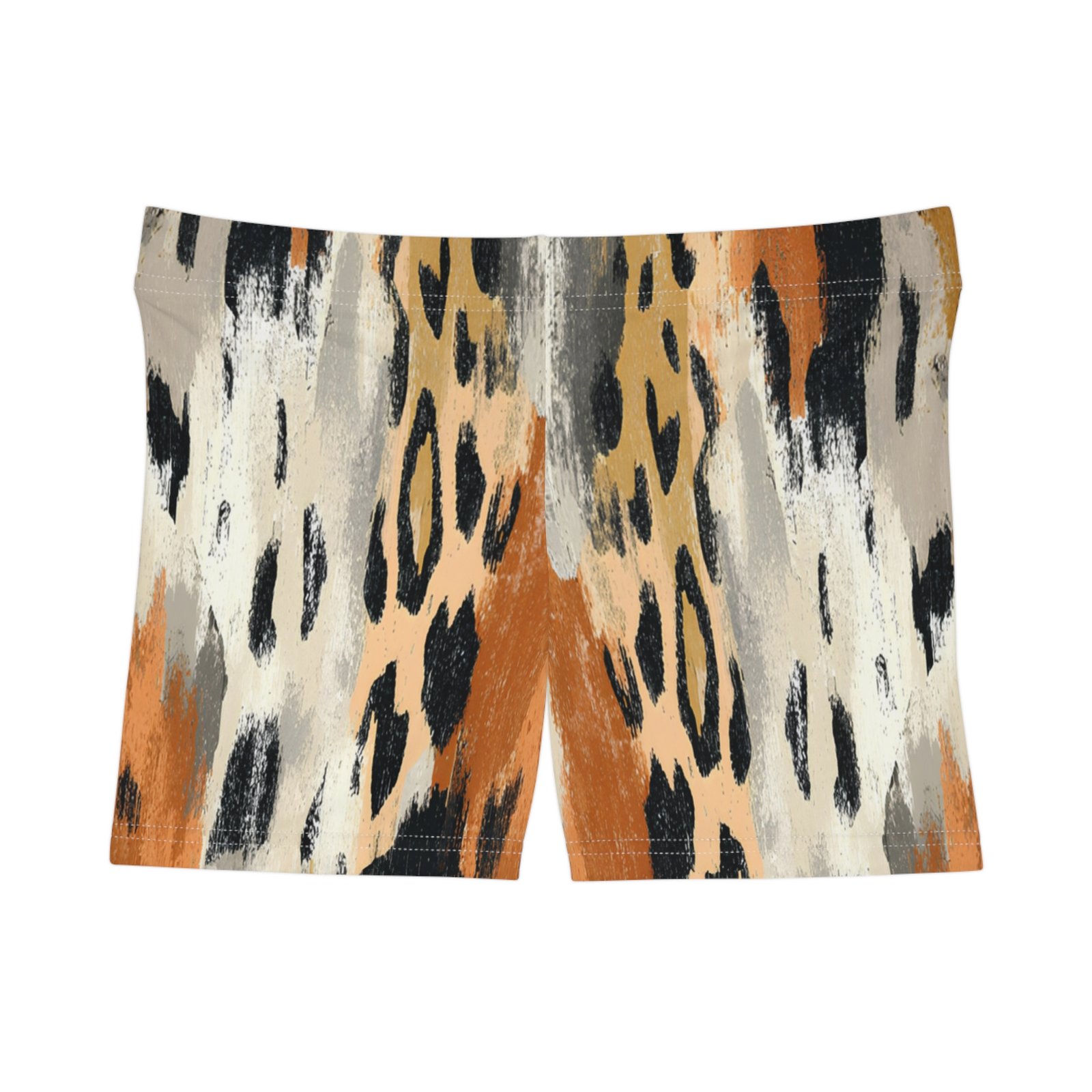 Stylish Women's AOP Shorts, Trendy Athletic Wear, Summer Essentials, Casual Home Shorts, Animal Print Loungewear