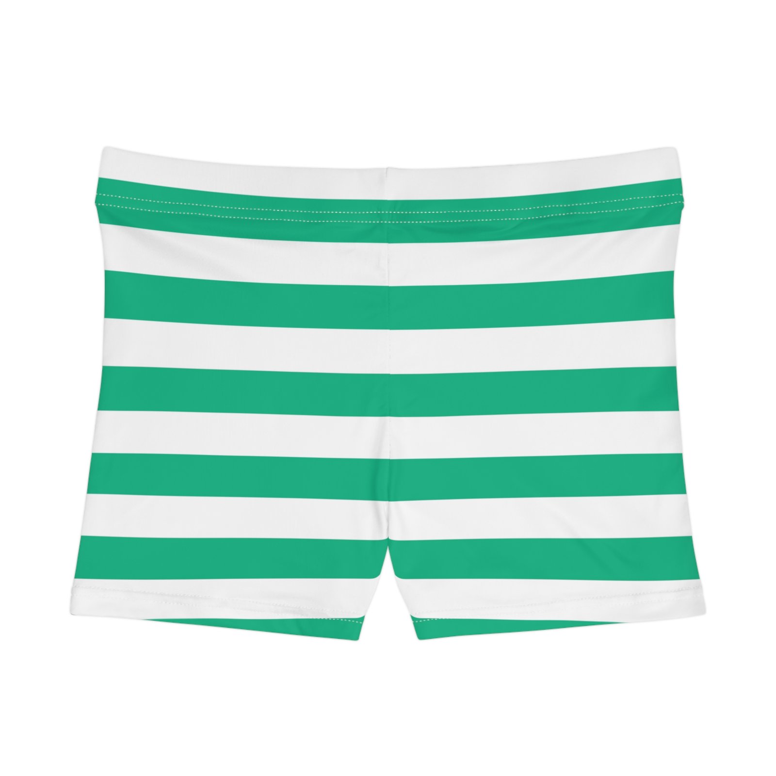 Striped Women's Active Shorts, Casual Lounge Shorts, Summer Beachwear, Gym Shorts, Vacation Essentials - Image 2