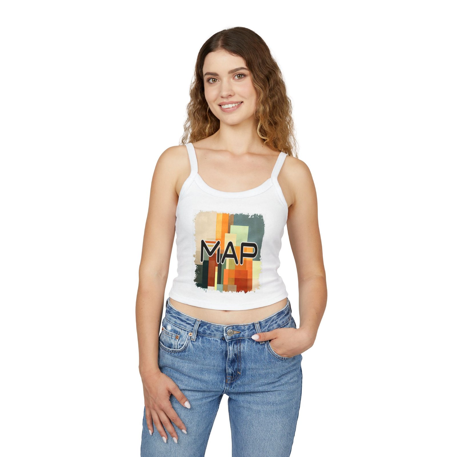 Women's Spaghetti Strap Tank Top - Image 3