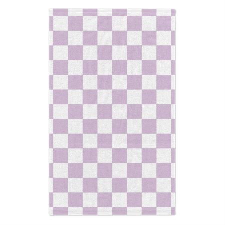 Vibrant Checked Rally Towel, Perfect for Sports Events, Picnics, Beach Days, and Celebrations, Lightweight, Quick-Dry, Stylish Towels