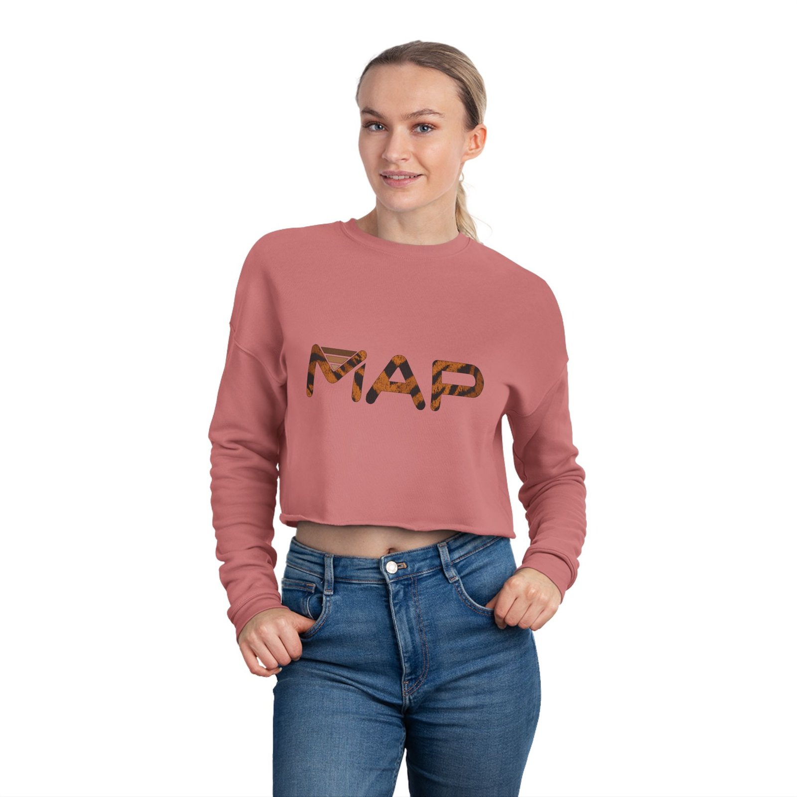 Women's Cropped Sweatshirt - Image 4