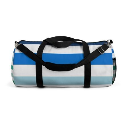 Stylish Striped Duffel Bag | Travel, Gym, Weekend Getaway, Sports, Gift