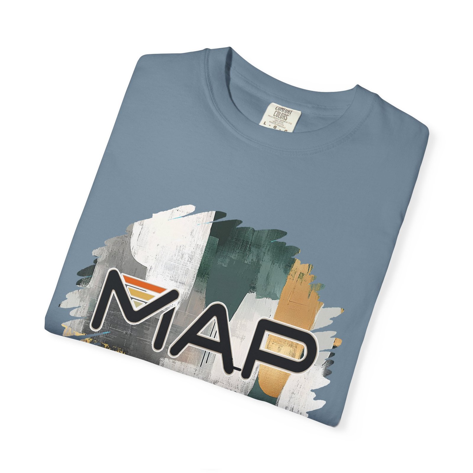 Map-Inspired Unisex Garment-Dyed T-Shirt for Travel Lovers, Casual Wear, Gifts, Outdoor Adventures, Wanderlust Fashion - Image 31