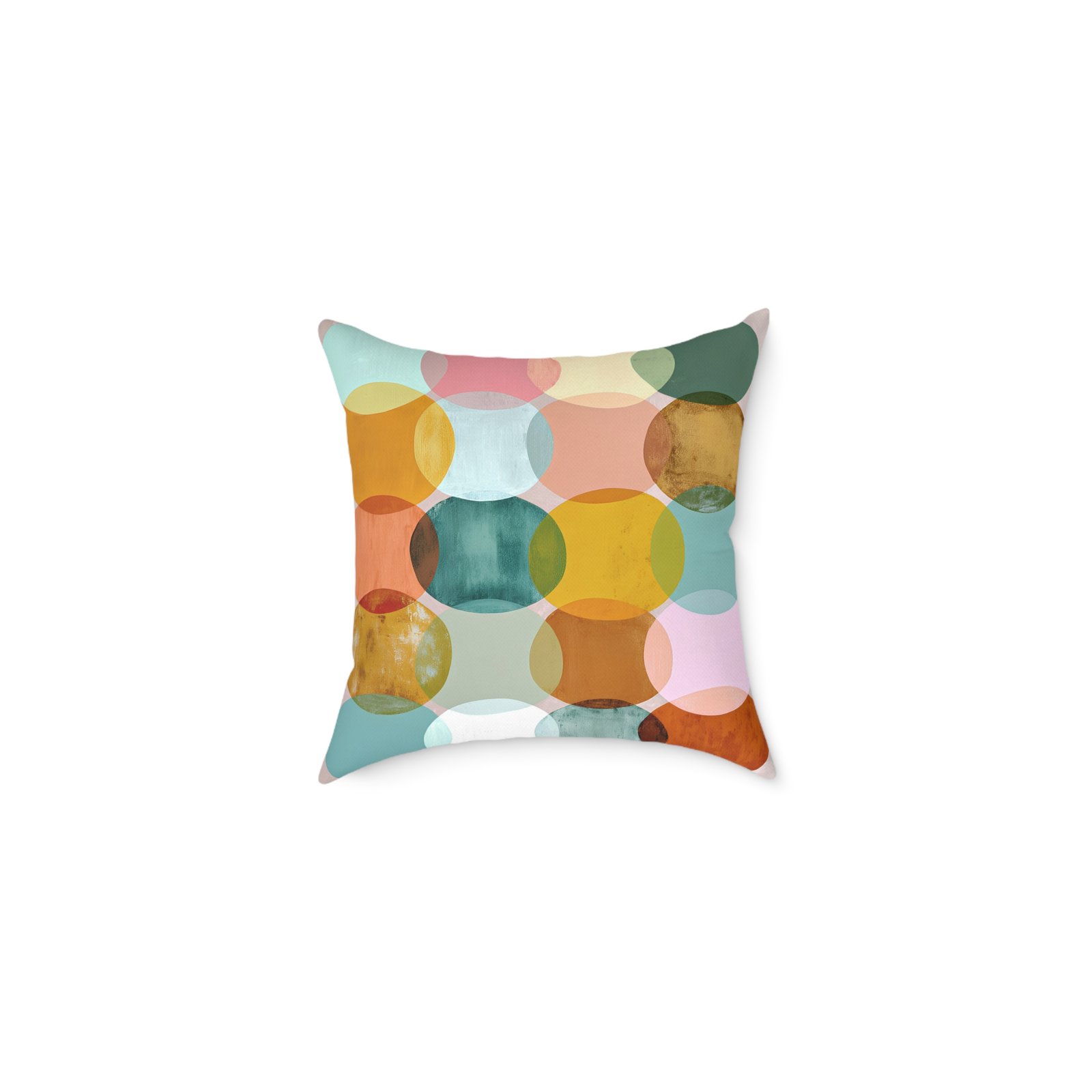 Colorful Geometric Throw Pillow | Decorative Cushion, Modern Home Decor, Living Room Accent, Gift Idea - Image 2