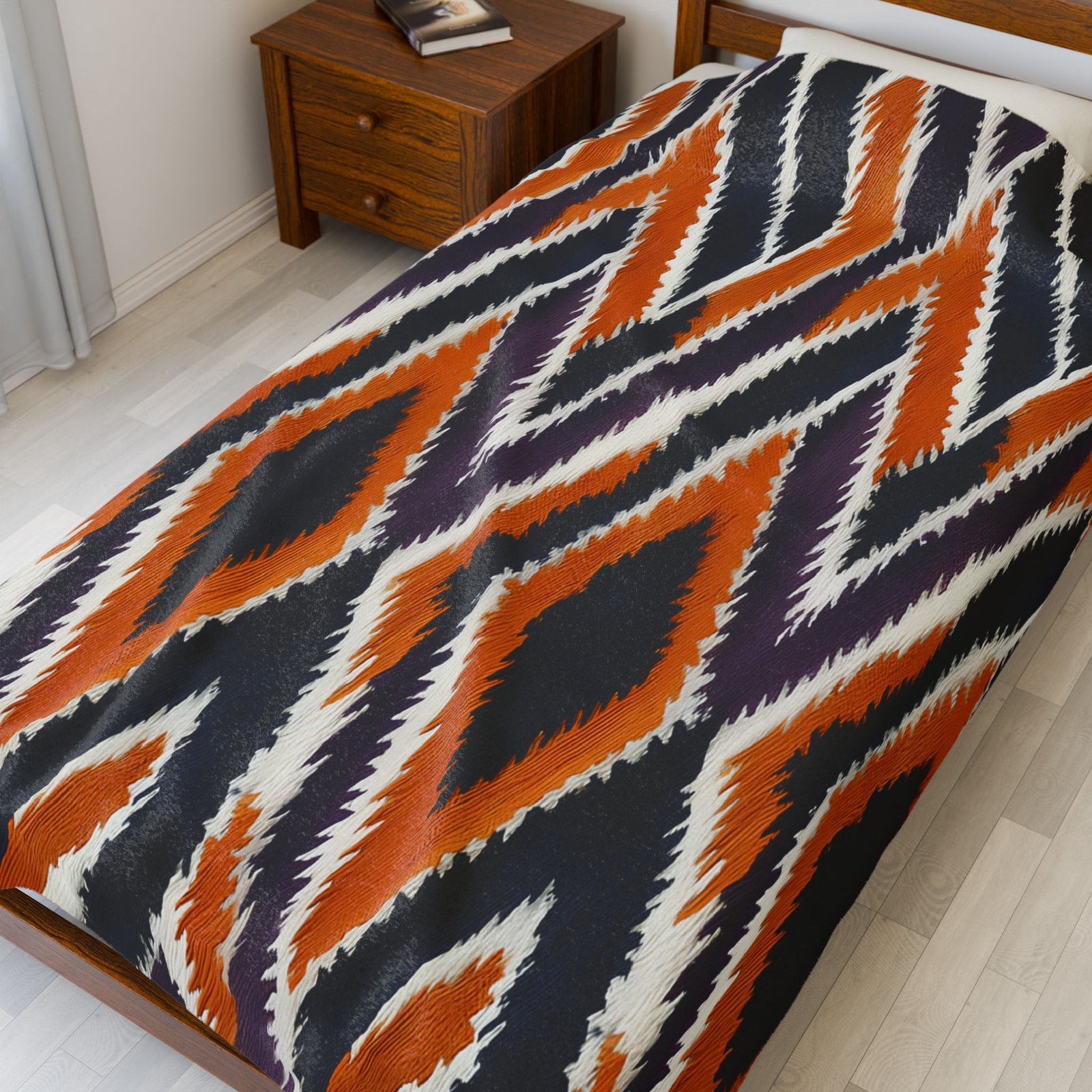 Cozy Velveteen Plush Blanket | Soft Throw for Home Decor, Gift for New Parents, Seasonal Comfort, Fall Decor, Warm Snuggle Accessory - Image 7