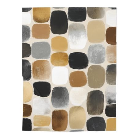 Modern Neutral Baby Swaddle Blanket, Soft Infant Wrap, Gender Neutral Nursery Gift, Cozy Baby Shower Present, Stylish Baby Blanket