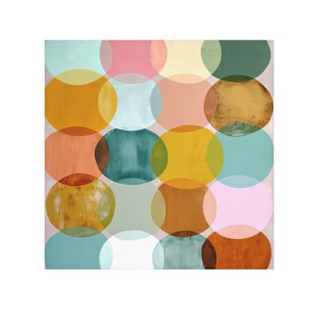 Colorful Geometric Face Towel, Modern Bathroom Decor, Spa Gift, Eco-Friendly, Vibrant Washcloth, Home Essentials