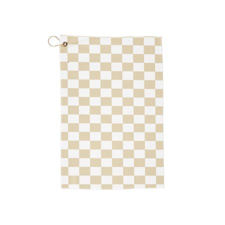 Stylish Golf Towels for a Par-fect Game, Checkered Pattern, Gift for Golf Lovers, Club Essentials, Sports Accessories, Summer Fun