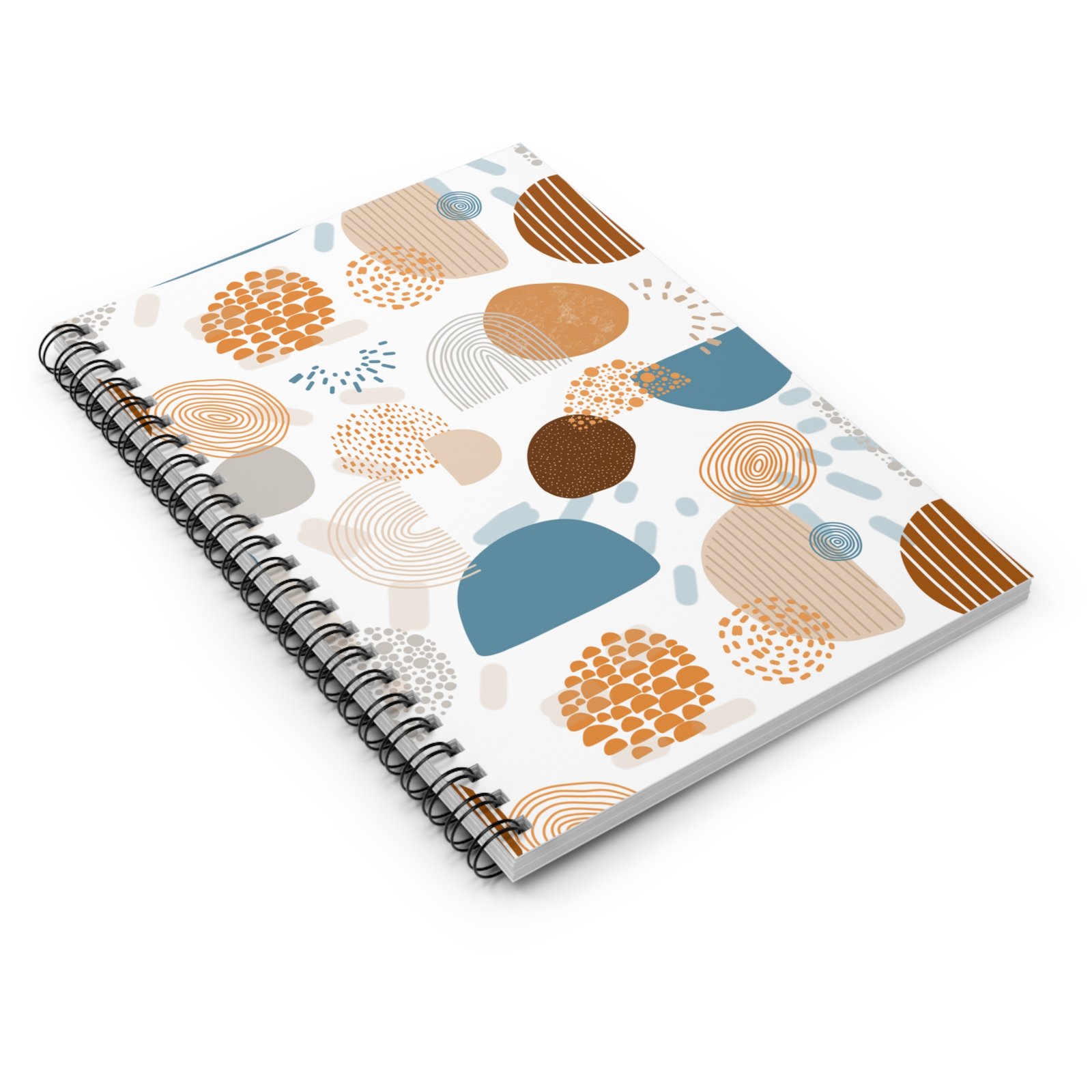 Artistic Spiral Notebook - Ruled Line, Eco-Friendly Journal, Creative Writing, Note Taking, School Supplies, Gift for Students - Image 3